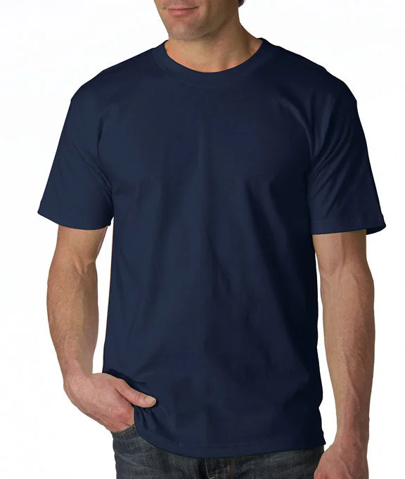 Longline Hoodies5040 - Bayside Adult Short-Sleeve T-Shirt | Light Navy